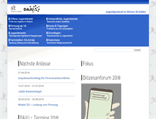 Tablet Screenshot of daju.ch